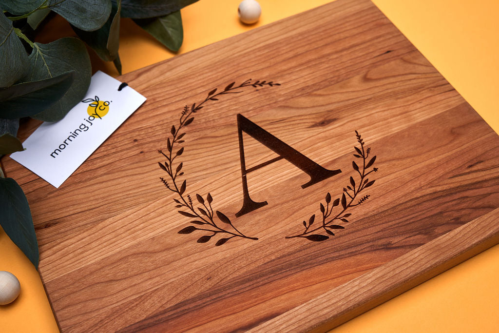 Engrave a Monogram Letter