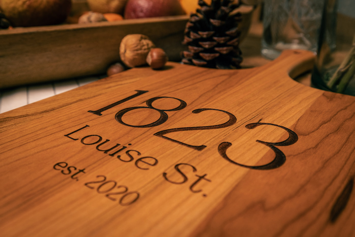 Engrave a Home Address (Font 2)